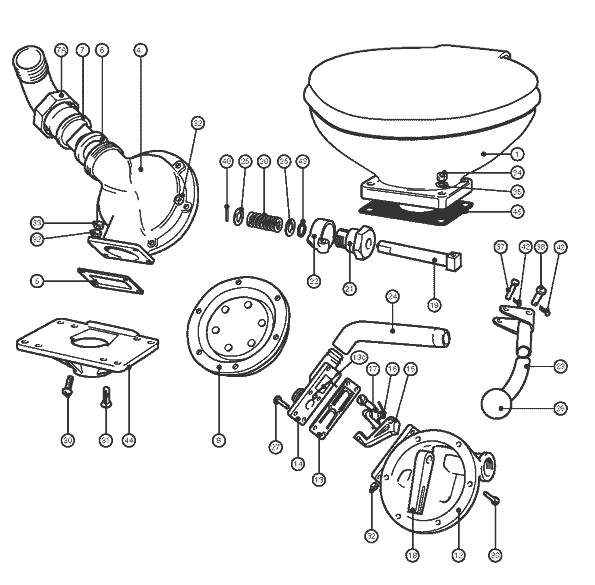 SL400 spares list